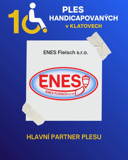 Leták 10. Ples handicapovaných