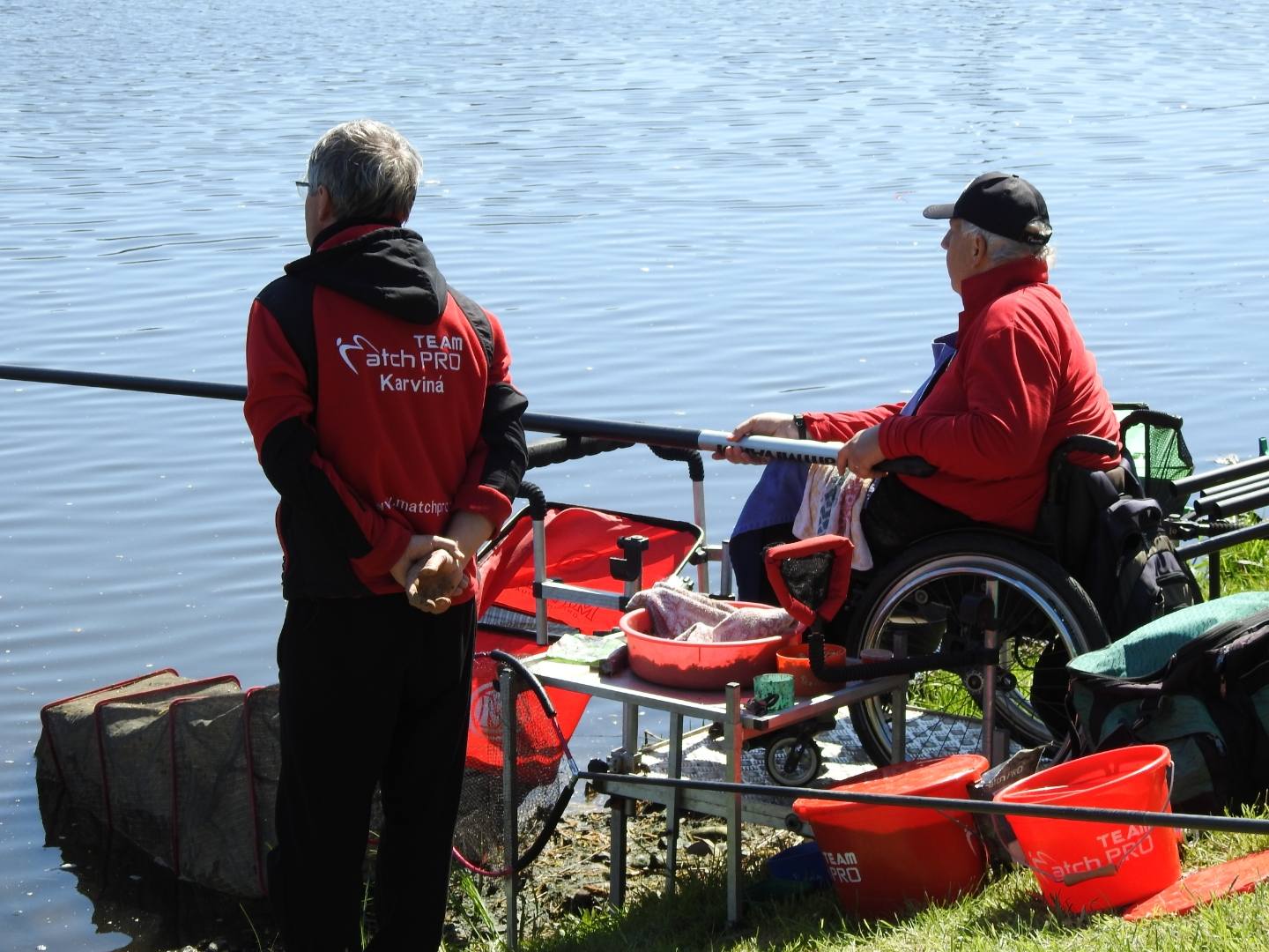 Mistrovství ČR handicapovaných rybářů v plavané