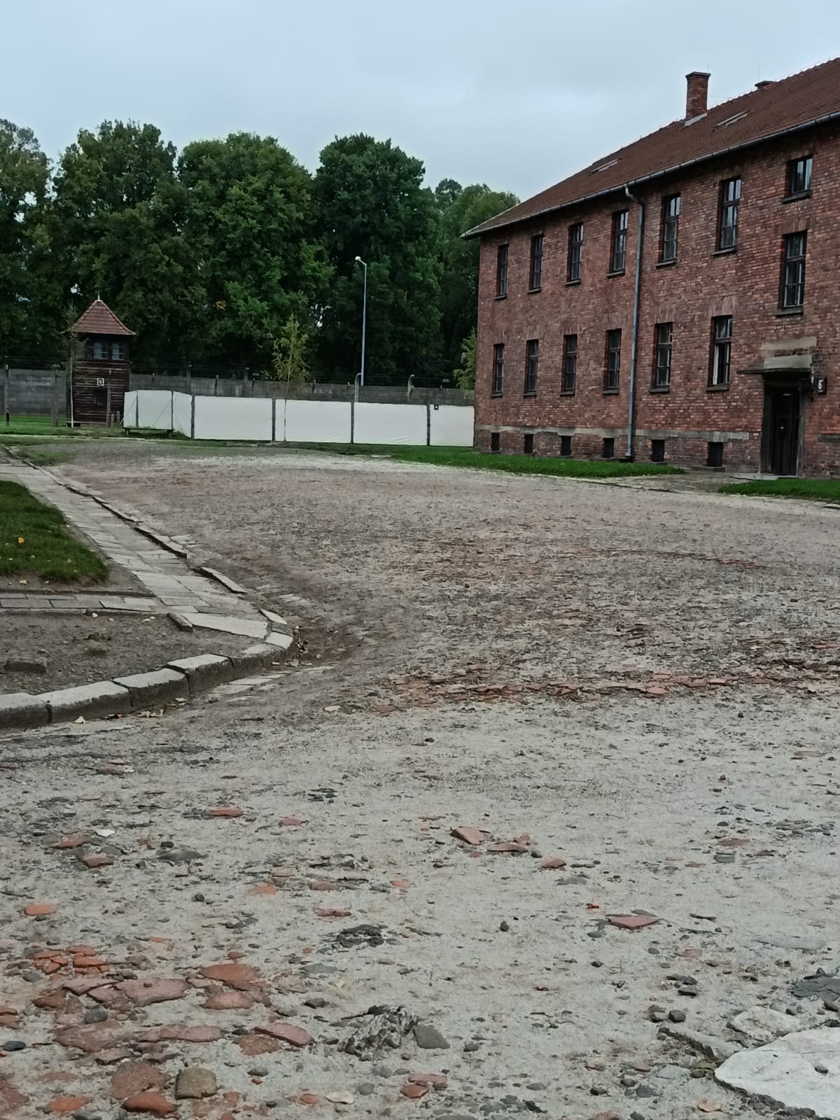 Chodníky v Auschwitz I